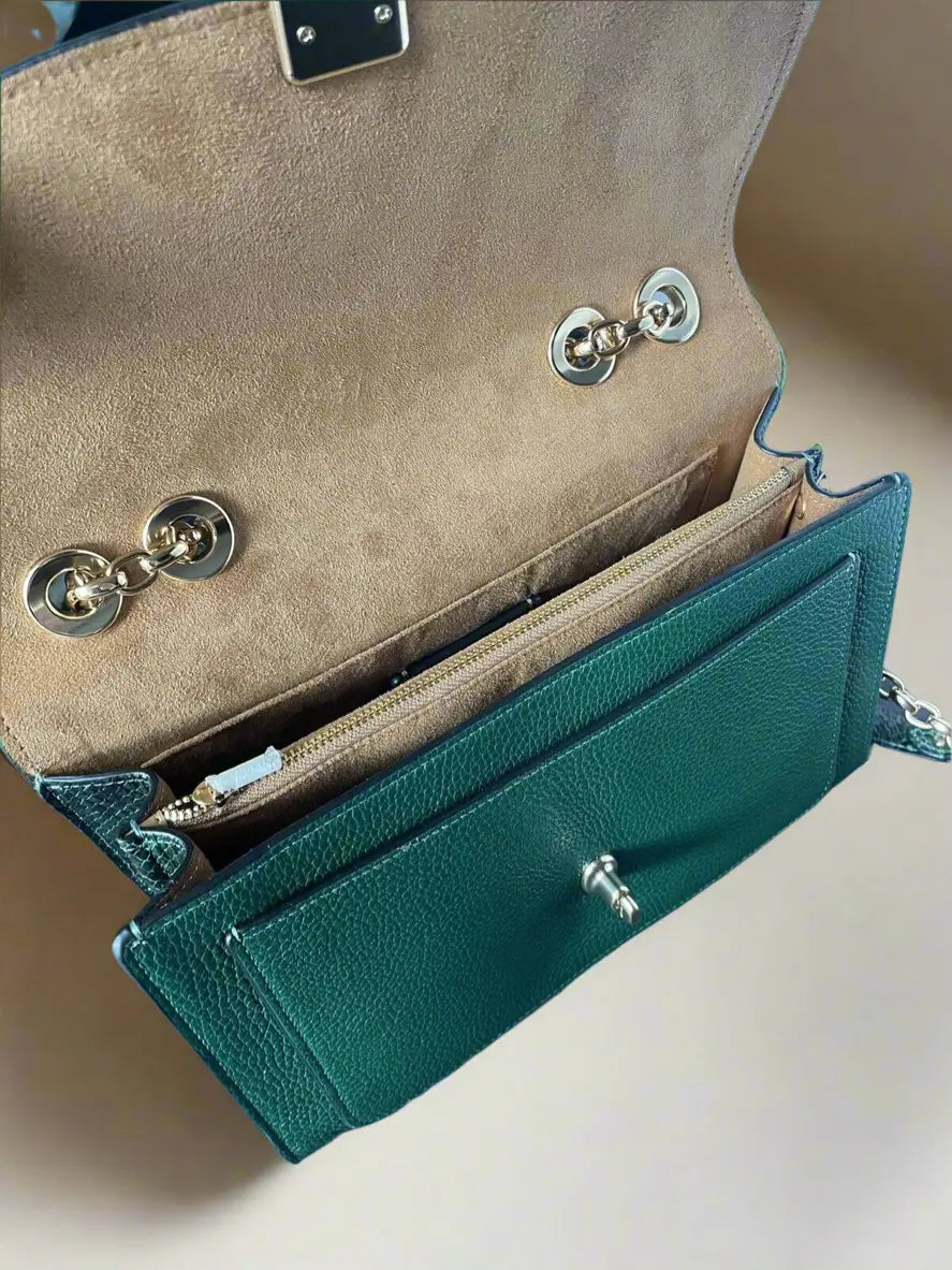 Coach Monogram Lane Shoulder Bag