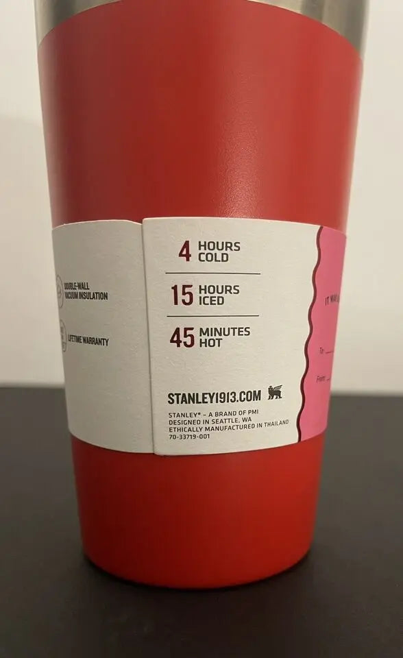 BRAND NEW Stanley Stacking Pint Valentines Day Target Exclusive - Red 16 Oz.