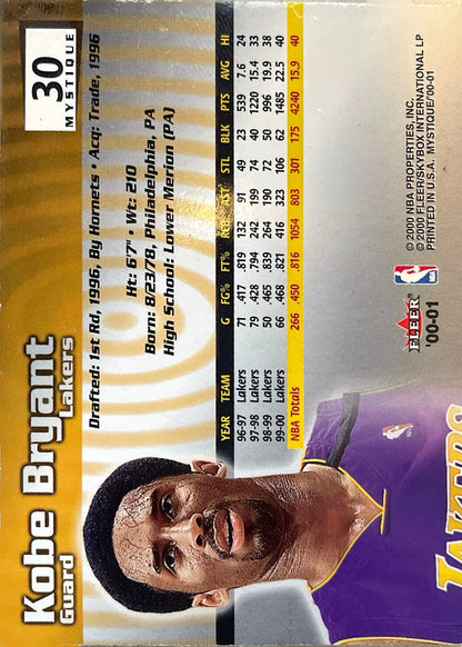 Kobe Bryant 2000-01 Fleer Mystique - [Base] #30