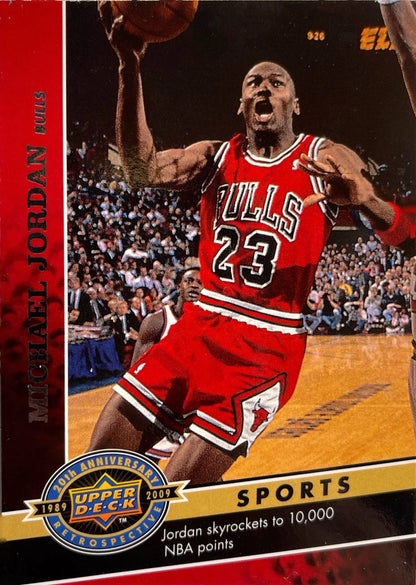 Michael Jordan 2009 Upper Deck 20th Anniversary Retrospective - [Base] #36 - Sports