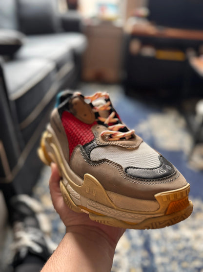 Balenciaga Triple S Sneaker 'Blue Red' 2018