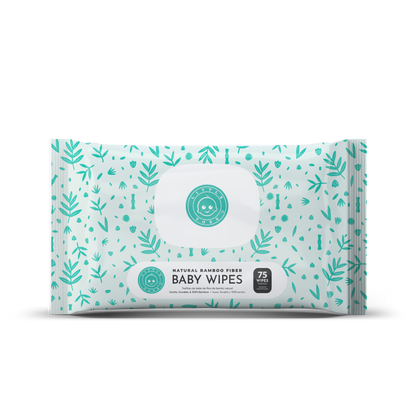 Baby Wipes- 3 Packs of 75 Wipes Yellow Nyx