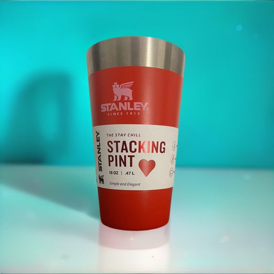 BRAND NEW Stanley Stacking Pint Valentines Day Target Exclusive - Red 16 Oz.