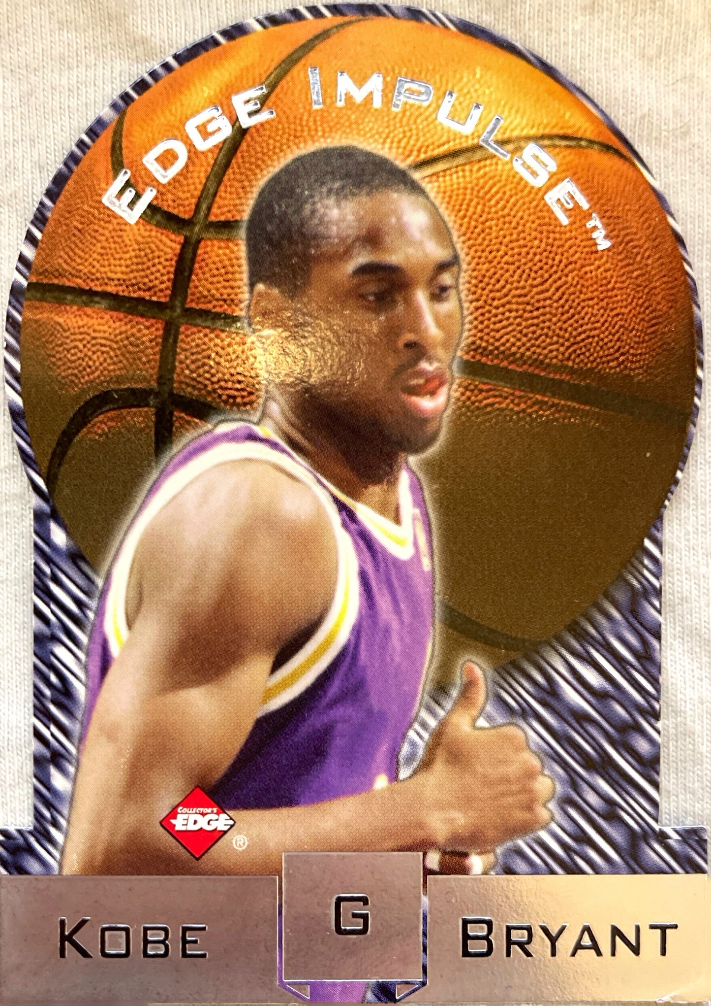 Kobe Bryant 1997 Collector's Edge Edge Impulse - [Base] - Die-Cut #39