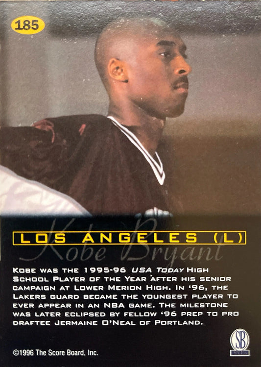 Kobe Bryant 1996 Score Board All Sport PPF - [Base] #185