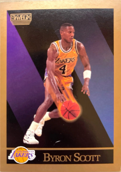 Byron Scott 1990-91 Skybox - [Base] #140