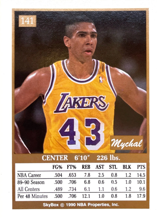 Mychal Thompson 1990-91 Skybox - [Base] #141