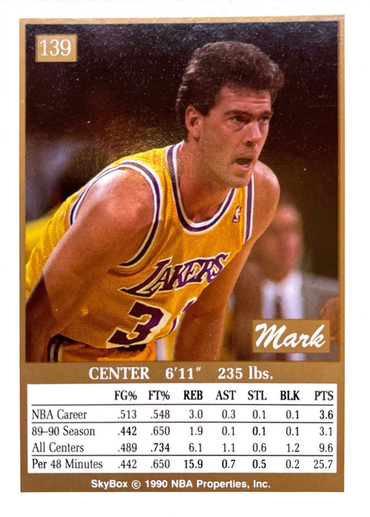 Mark McNamara 1990-91 Skybox - [Base] #139