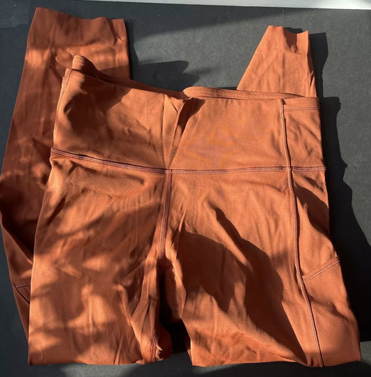 Lululemon Fast Free HR Crop Leggings Women 14 Purses N Stuff
