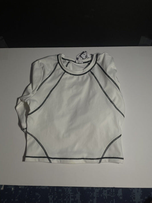 Garage Women’s Contrast Stitching Long Sleeve Shirt