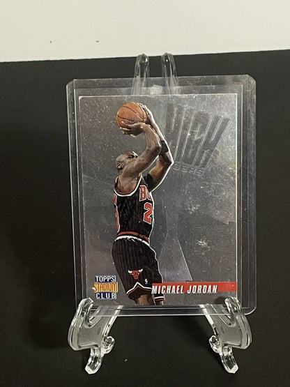 Michael Jordan Tops Stadium Club Card