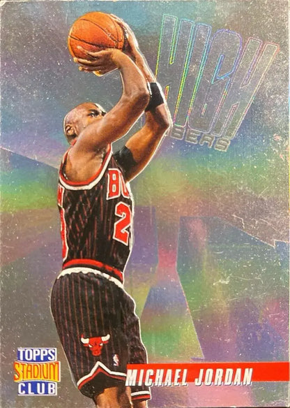 Michael Jordan Tops Stadium Club Card